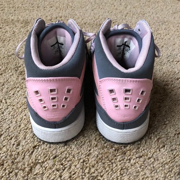 Nike Air Jordan 23 Flight Girls Youth Pink Grey - Picture 8 of 10